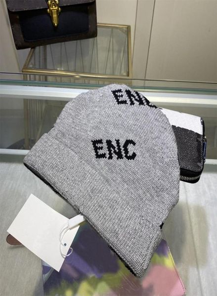 

classic designer autumn winter style beanie hats men and women fashion universal knitted cap autumn wool outdoor warm skull ca4484574, Blue;gray