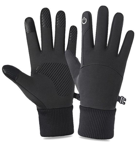 

ski gloves cycling mountaineering waterproof winter fluff warm for touchscreen7501458