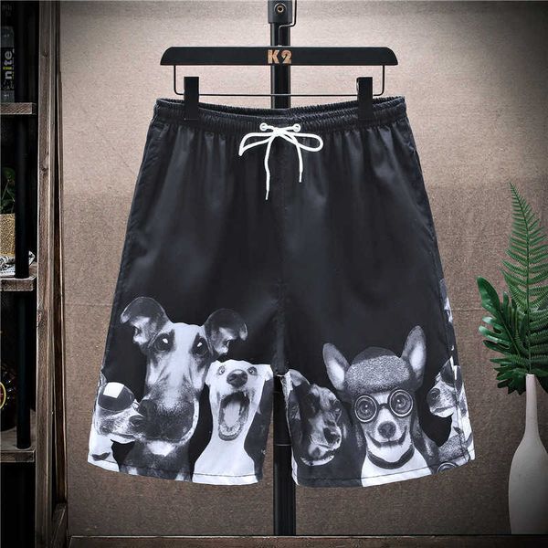 

ice silk shorts men's capris summer thin loose outerwear big pants zichao brand quick dried middle pants casual pantsy4fr, White;black