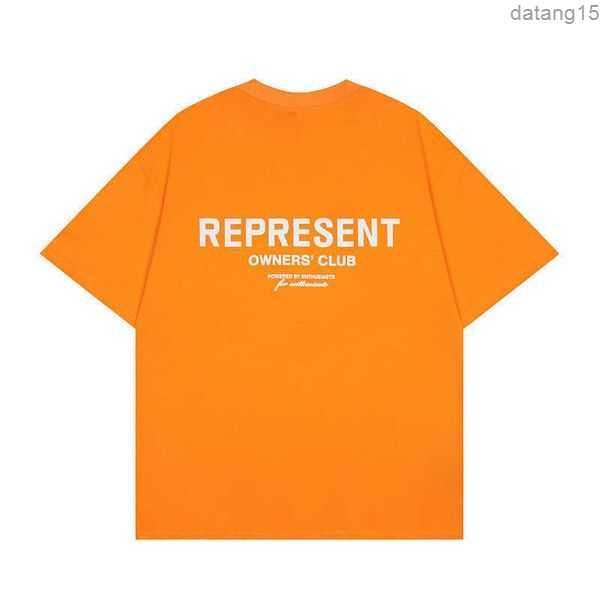 

men's t-shirts fashion represent and women's leisure classic small letter printed short sleeve t-shirt mens designers tshirts for, White;black