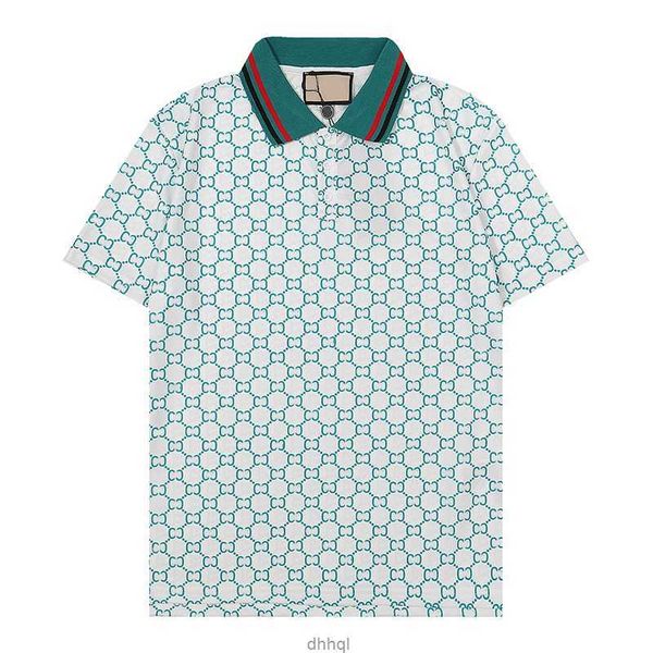 

mens polo shirts classical letter print lapel polos shirt designers fashion tshirts asain size m-3xledsxuh6d, White;black