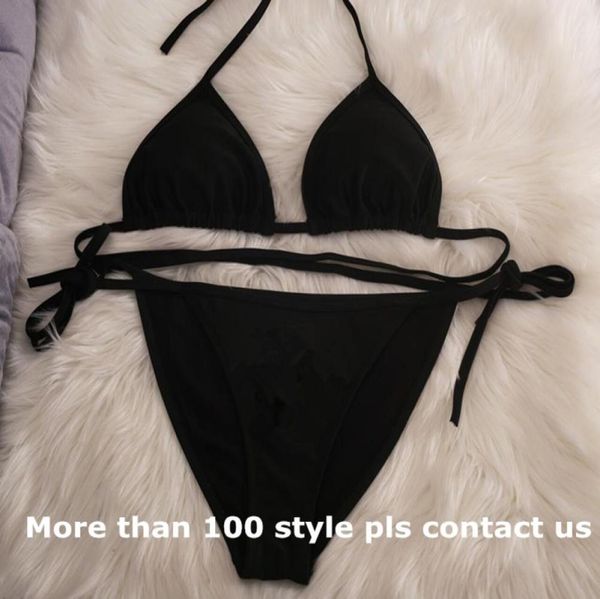 

mix styles 96 fashion swimwear designer bikini set swimsuit with pad lable bandage twopiece bathing suit 697428