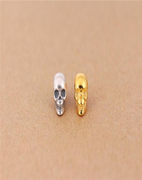 

100 925 silver skull beads brand ts beads fashion skull charms fit for pandora necklaces bracelets accessory diy beads8566979, Black
