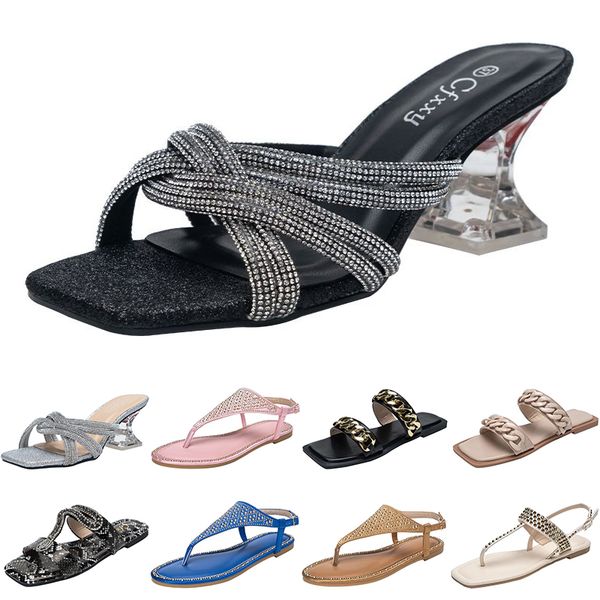 

2023 designers high heel dress shoes ankle strap roman stud black nude sliver with rivets womens stiletto chunky heels 60 80 100 mm pointed