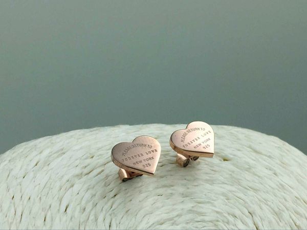 

mens earings stud earrings earring designer for women diamond earrings pierced heart-shaped earrings high polished classic style women weddi, Golden;silver