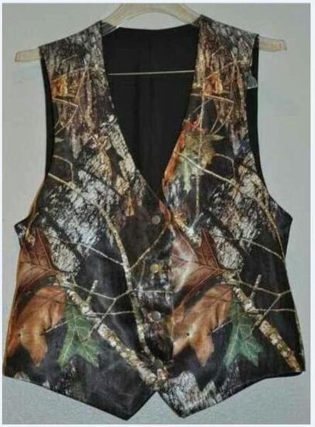 

new style dark hunting groom vests camo tuxedo vest dark mens camo wedding vests camouflage hunting vests6708132, Black
