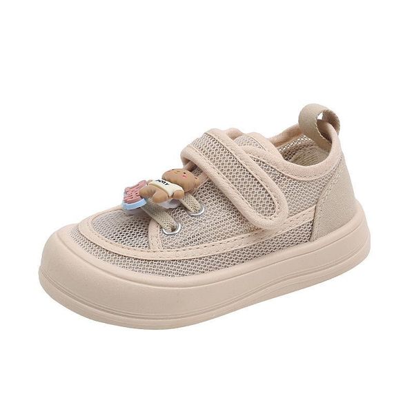 

sneakers baby shoes children casual footwear canvas summer soft bottom mesh cute cartoon f14333, Black;red