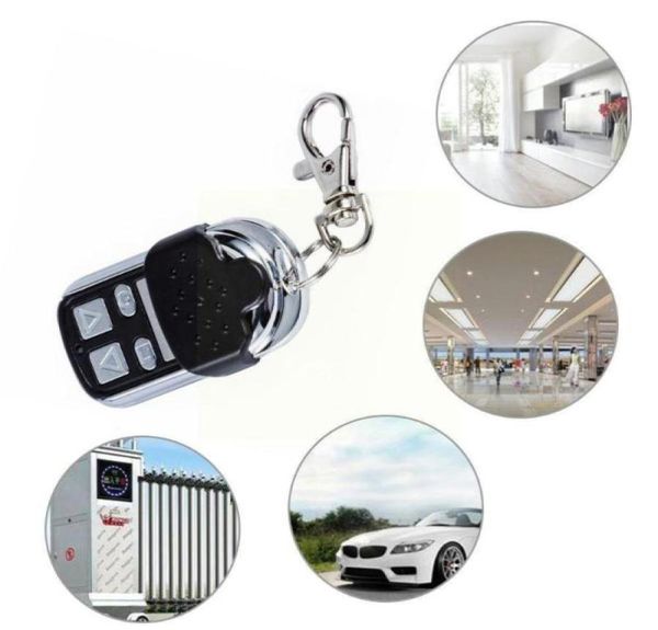 

keychains universal 433mhz wireless copy remote control receiver module cloning for garage door backup duplicator x3x01663328, Silver