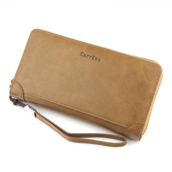 

mens long wallet multifunctional zipper clutch handbag card holder wholesale, Red;black