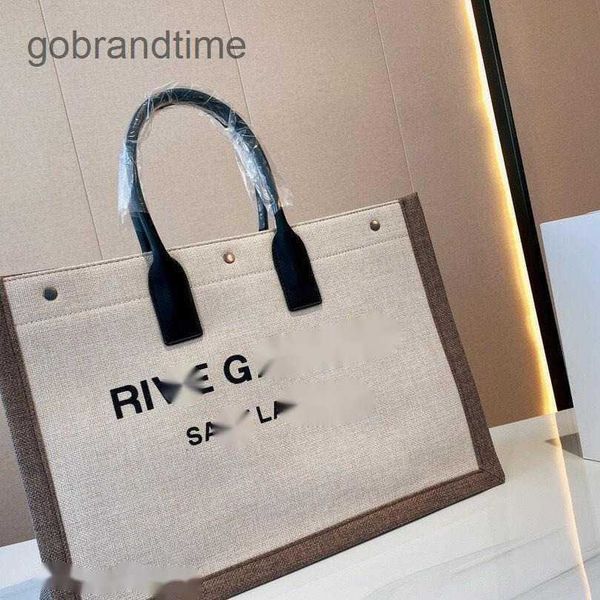 

large canvas lady bags women gaucher shopping river classic leather designer rive capacity travel for men and women size jvd9