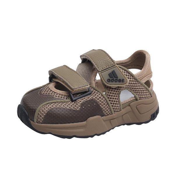 

sandals kids shoes toddler footwear summer hollow breathable boys girls casual f12639, Black;red