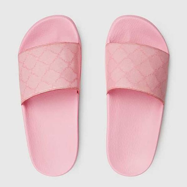 

designer flip flops slippers women sandals rubber slide floral brocade men slipper gear bottoms women striped beach slipper with box no010, Black