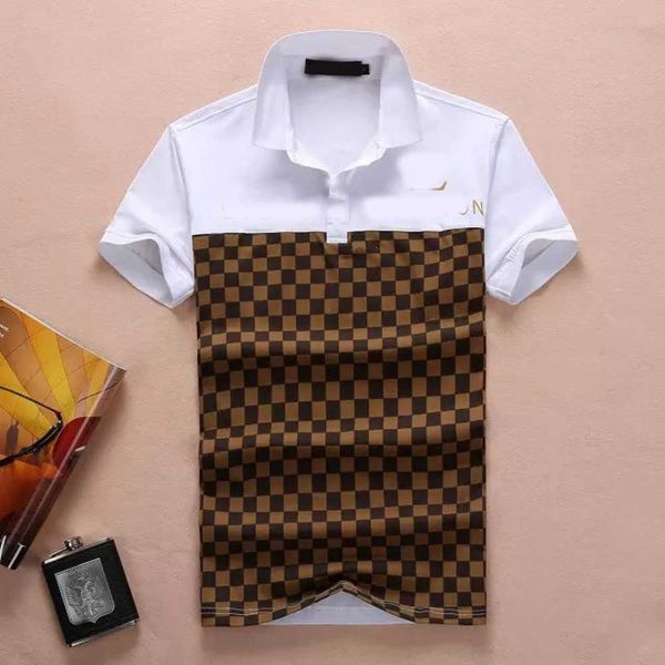 

italy men polo shirts fashion casual high street clothes mens shirt tees 0052, White;black