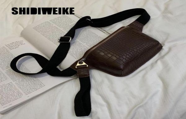 

waist bags women bag crocodile multicolor messenger chest clutch female pu leather handbag cross body fashion 1x191080462