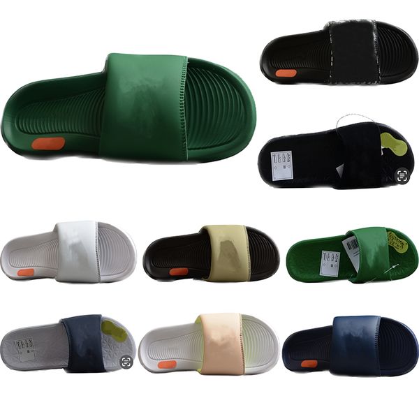 

2023 designer victori one slide sports flat casual shoes men mens outdoor beach slippers flats sandals comfortable non-slip pool slipper bla, Black