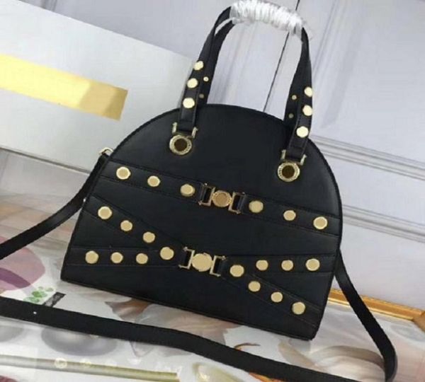 

2021 fashion women039s temperament handbag fashion bowling bag real leather handbag hardware complet2484019