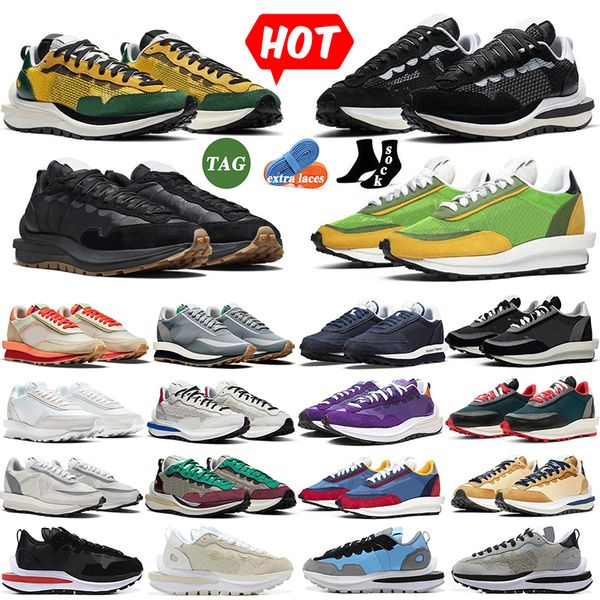 

2023 ldwaffle vaporwaffle designer shoes men women running shoe sacais triple black white light smoke cool grey varsity blue citron mens tra
