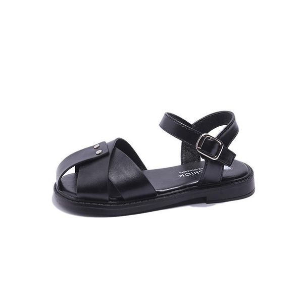 

sandals baby shoes jelly children summer girls beach non-slip f11454, Black;red