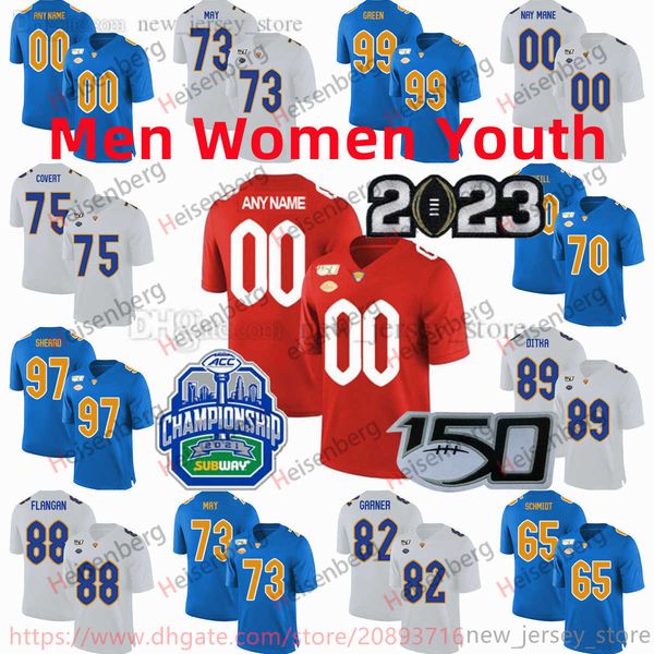 

custom s-6xl ncaa pittsburgh panthers college football jerseys 33 tony dorsett 82 rafael araujo-lopes 89 mike ditka 97 aaron donald 2 mauric, Black