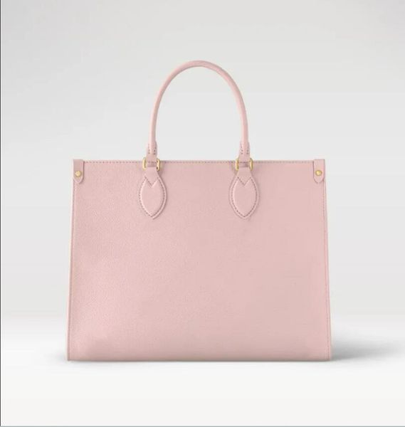 

2023 fashion bags m46542 onthego medium handbag women's new handbag shoulder bag shopping bag cowhide colorful embossed pattern