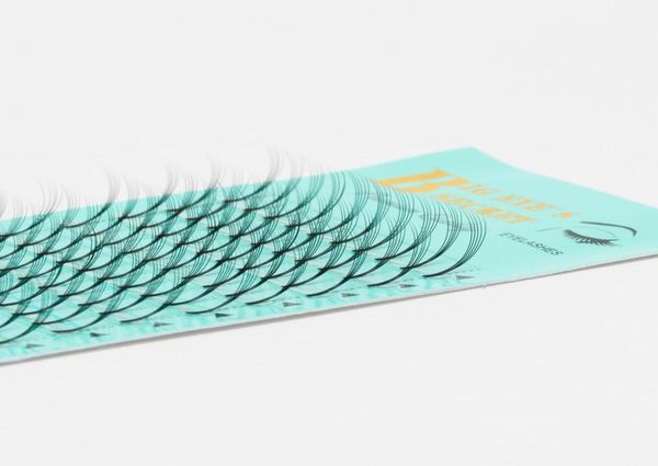 

in stock long stem premade fans eyelash 5d russian volume individual eyelashes extension for makeup salon eyelash extension 1175592