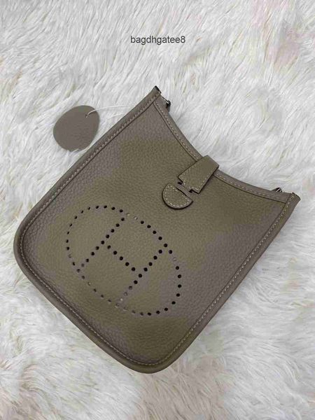 

bag 2023 evelynbag bags h designer mini messenger cowhide lychee water bucket women's one shoulder tote 0na2