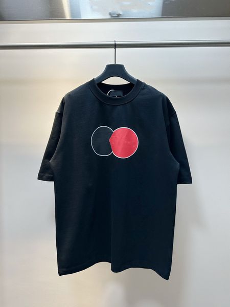 

men summer tshirts fashion clothing designers luxury t shirt front circle letter mastercard short sleeve t-shirt casual high street couple s, White;black