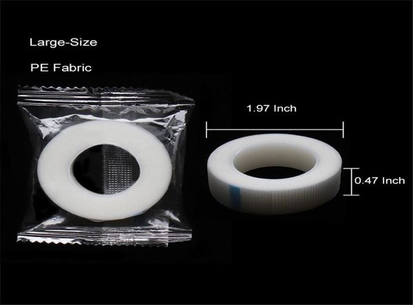 

10 pcs nonwovenpe fabric eyelash extension lint breathable adhesive tape paper tape for lashes extension patch makeup tools hpne2599327