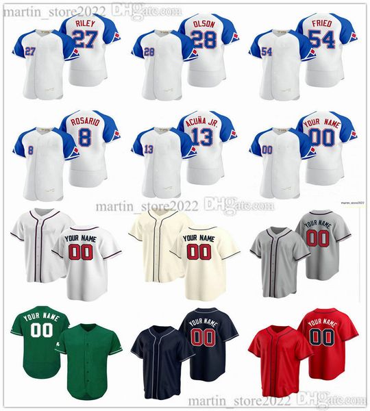 

stitched 2023 baseball jerseys 10 chipper jones 3 dale murphy 44 hank aaron 17 kevin pillar 15 nick solak 20 marcell ozuna dereck rodriguez, Blue;black