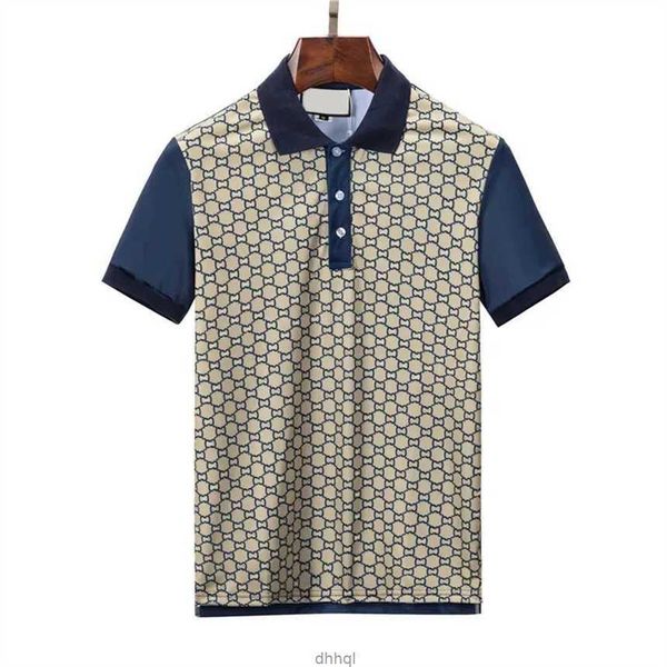 

2023 mens polos shirt lapel designer t-shirts summer polo man with letters triangle tshirts short sleeves casual clothingag1nvnss, White;black