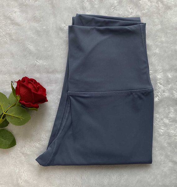 

solid color women yoga pants high waist sports gym wear leggings elastic fitness lady overall full tights workout leisure 7ess