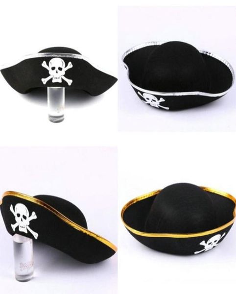 

halloween pirate skull print captain hat costume accessories caribbean skull hat ms women039s party party props hat cos9064498, Blue;gray