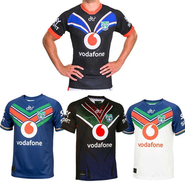 

men's t shirts 2023 fashion new rugby jerseys t-shirts zealand warriors indigenous heritage retro singlet custom name and number, White;black