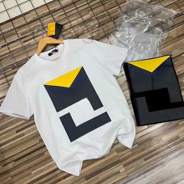 

men's t-shirts designer 23ss fashion printing t shirt man women short sleeved cotton sweatshirt mens tshirt round neck t-shirt pullover, White;black