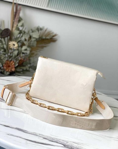 

spring summer 2021 embossed puffy leather chain bag coussin pm handbag fashionforward shoulder bags crossbody with the strap 595874