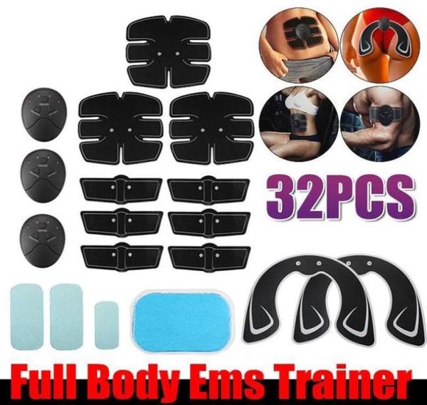 

ems abs muscle toning ab rollers stimulator hip trainer electrostimulator toner home gym butt fitness equipment traing gear exerci9375200