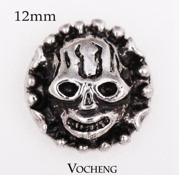 

vocheng noosa small 12mm snap interchangeable jewelry skull metal snap button ginger snap jewelry vn4775099932