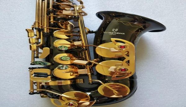 

black yanagisawa eb alto saxophone music golden key japan a992 alto saxophone playing instruments professional7801841