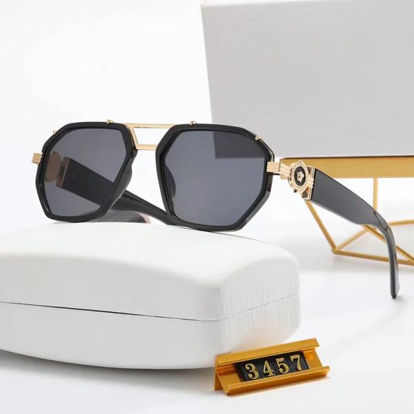 

new luxury square black sunglasses for men irregular sunglasses mens hollow out carved metal decorative temples goggle women hexagonal sungl, White;black