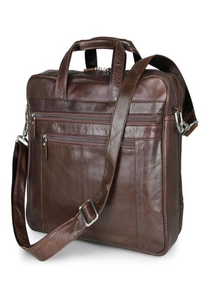 

genuine leather business 17 inch computer bag lapbriefcase men office bags maletines hombre6779008