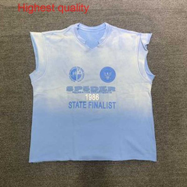 

sp5der 555555 cut sweatshirt vest sleevess vintage oversized t-shirt streetwear tee basketball tees heavy weight big tall high street man j, White;black