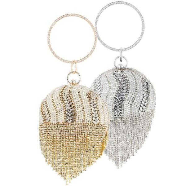 

round spherical portable dinner bag style diamond cheongsam evening ring handbag