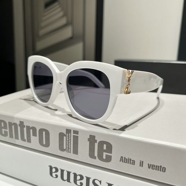 

luxury sunglasses designer sunglasses for women glasses uv protection fashion sunglass letter casual eyeglasses with box very good, White;black