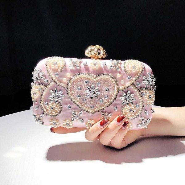 

direct supply clutch female socialite temperament dinner bag evening dress banquet pearl wallet