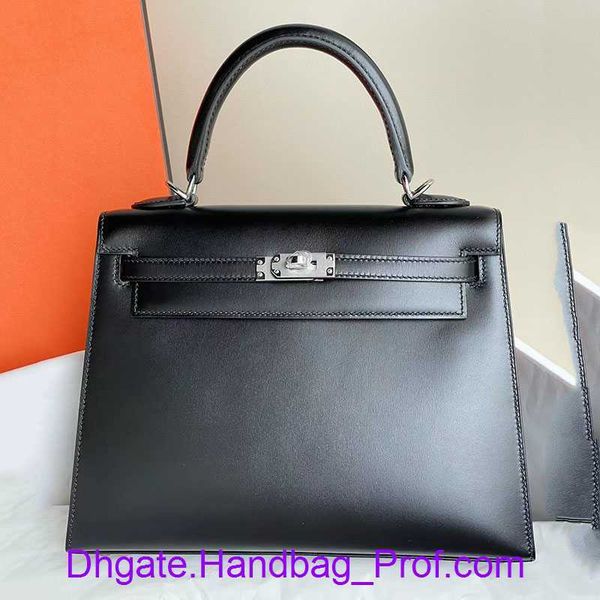 

9a r women's bag hass box leather lady brand handmade wax line shiny luxury classic fashion retro temperament black warrior handbag tot