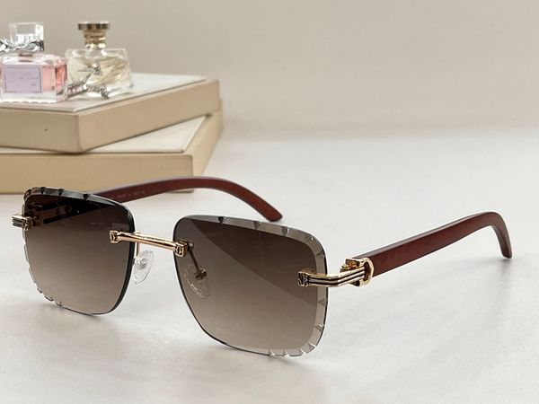 

sunglasses for men and women summer 0171 designers style anti-ultraviolet retro eyewear frameless glasses random box, White;black