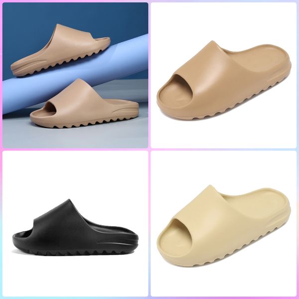 

designer a kanyes slipper earth brown foam runner triple women black white mens slipper sandals slides tiger classic luxury designer