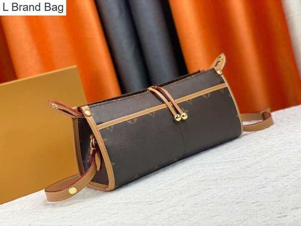 

l brand bag m40008 m40009 medieval series shoulder bags messenger triangle golden ball bag clutch bag shoulder bag luxury designer leather l, Black