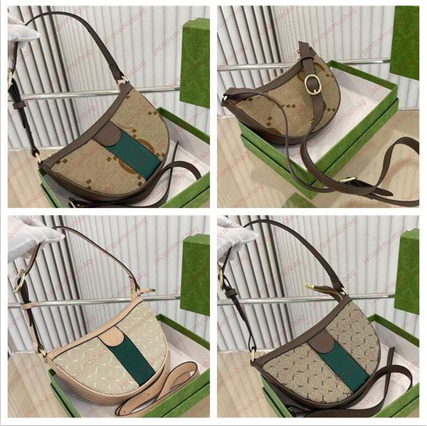 

women underarm bag ophidia handbag designer half-moon shaped tote half round axillary package shoulder crossbody wallet hobo purses dhgate s