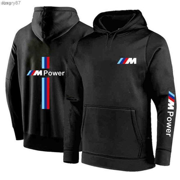 

2023 bmw m power spring and autumn fashion hoodies sweatshirts customize pullover fleece casual hip cotton hop coats, Black